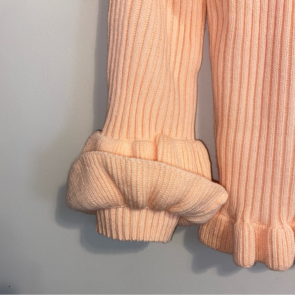 NWOT English Factory Rib Ruffle Edge Sweater - Picture 12 of 13